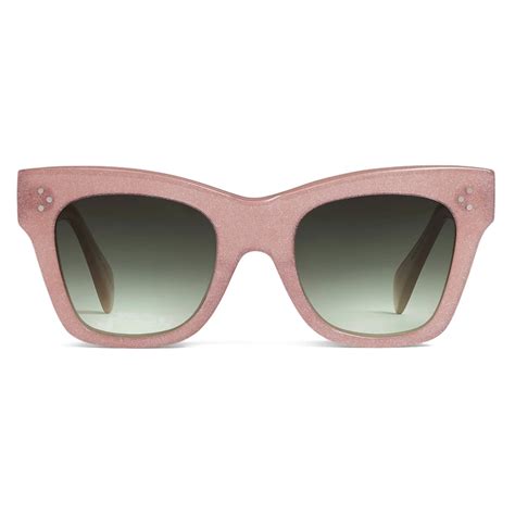 celine s004|CAT EYE S004 SUNGLASSES IN ACETATE .